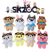 Lovely Skzoo Plush Toy Wolf Chan Han Quokka Dwaekki Cute Anime Foxi Leebit Plushies Doll Bag Pendant Xmas Gifts For Fans