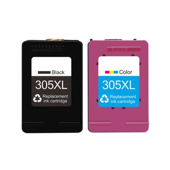 GraceMate Remanufactured 305XL Refill Ink Cartridge Compatible for HP305 HP  305 XL for DeskJet 1210 1212 2710 2720 4110 Printer