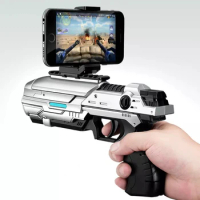 2022 New AR Game Gun Toys Mobile Phone Smart Bluetooth APP Children's Toys Guns Model Plastic Toy Gun