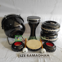 Hadroh Full Set Standar Komplit 9 Alat