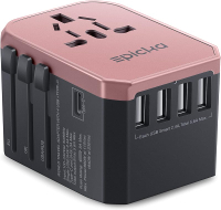 Epica Universal Travel Adapter One International Wall Charger อะแดปเตอร์เสียบ AC พร้อม5.6A Smart Pow