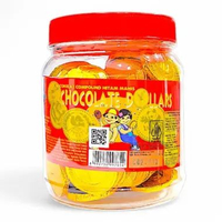 CHOCOLATE DOLLARS 300g - Untuk Hibur Anak Cokelat Koin Manis Tekstur Lembut Snack Camilan Murah Ecer