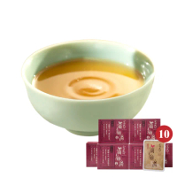 【金牌大師】原味滴雞精10盒 60ml/包 10包/盒(CP值最高補身首選 附贈提袋 滴雞精元祖品牌)