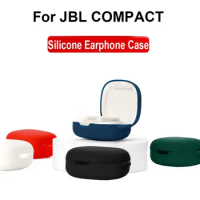 Anti-drop Bluetooth Earphone Protective Case Silicone Washable Earbuds Shell Soild Color Dustproof for JBL COMPACT