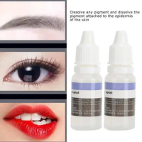 2Pcs Tattoo Correction Serum Painless Pigment Fading Agent Eyebrow Lip Microblading Remover Tattoo Supplies