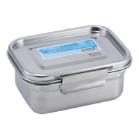 PLUS PERFECT極緻316不鏽鋼保鮮餐盒-1000ml-2入組(保鮮盒 316不鏽鋼)