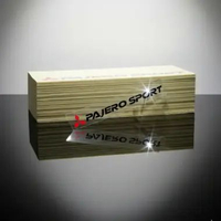 Cutting Sticker Logo Mitsubishi Pajero Sport Premium Waterproof | Stiker Kaca & Body Mobil Hitam