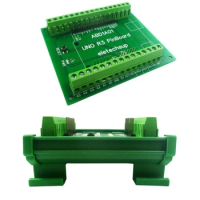 ABD1A01 DIN Rail Mount Screw Terminal Adapter Module For Arduino For UNO R3