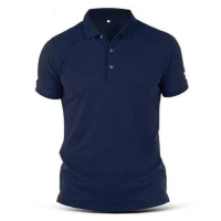 Áo Polo, Hàng Có Sẵn, Phong Cách Thường Ngày Thêu Hươu, ngắn Tay, Cổ Polo Pique Cơ Bản, Dành Cho Nam