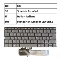 US UK Spanish Italian Hungarian Keyboard For Lenovo Ideapad FLEX-14API FLEX-14IML FLEX-14IWL S530-13IML S530-13IWL S740-14IIL
