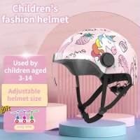 Cartoon Cute Children Helmet Four Seasons Universal Child Riding Helmet Adjustable Bike Safety Helmet for Kid