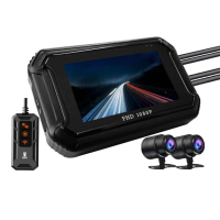 【CARSLAVE】D9R機車行車記錄器-SONY鏡頭-WiFi-GPS-行車紀錄器-前後1080P(WiFi GPS 行車紀錄器 前後1080P)