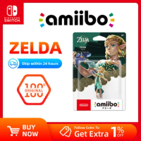 Nintendo Amiibo Figure - The Legend of Zelda: Tears of the Kingdom - Zelda - for Nintendo Switch Console Game Interaction Model