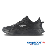 KangaROOS 美國袋鼠鞋 男 ZEPHYR 2 機能輕量 運動鞋 休閒鞋(黑-KM32060)