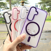 Casing Hp Magsafe Samsung Galaxy S23FE 24 24PLUS 24ULTRA 24FE S25 25PLUS 25ULTRA Tidak Menguning
