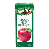 【Tree Top 樹頂】100%純蘋果汁 200ml x2箱(共48入)