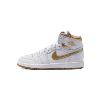 Nike Air Jordan 1 High OG PS 中童 白金 童鞋 AJ1 喬丹 休閒鞋 FD2597-107