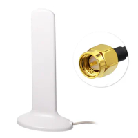 Superbat 698-960/1710-2690MHZ 16dBi 4G LTE Antenna SMA Male Aerial for Huawei ZTE USB USB Modem Routers Signal Booster 2M Cable