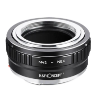 K&amp;F CONCEPT Camera Adapter Ring M42-NEX Lens Adapter Ring for Sony NEX E-mount NEX NEX3 NEX5n NEX5t A7 A6000 Camera Body