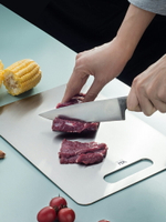 304不銹鋼菜板加厚 切菜水果砧板家用雙面廚房輔食案板防霉抗菌