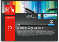 瑞士 CARAN D'ACHE 卡達 MUSEUM 博物館級水性色鉛筆 (20色) 海景【領券滿額再折千5/31止】