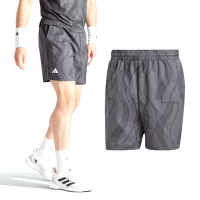 Adidas Club Graphshort 男款 黑灰色 平織 排汗衣 網球 運動 休閒 短褲 IP1884