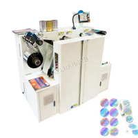 Products subject to negotiationAutomatic Security Hologram Hot Stamping Machine Holographic Label Printing Machine 3D Sticker