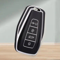 TPU Car Remote 4Button Key Cover Case for Proton X50 X 50 Binyue Key Shell Fob Bag Keychain Protector Accessories