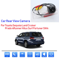 170° 1080P HD CCD Car Vehicle Rear View Reverse Camera For Toyota Sequoia Land Cruiser Prado 4Runner Hilux Surf Fortuner SW4