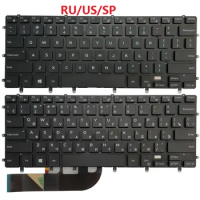 NEW FOR DELL XPS 15 9550 9560 9570 P56F Precision 5510 m5510 m5520 m5530 Russian/US/Spanish/UK laptop Keyboard Backlight