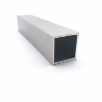 30mm*30mm*2mm square tube aluminum alloy hollow pipe rectangle straight duct vessel 100/200/300/400/500/550mm length