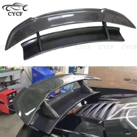 For Mclaren MP4-12C 650S DMC Style High quality Carbon Fiber Spoiler Tail fins Rear Trunk Guide Wing Rear Wing Body Kit
