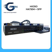 HIOSO HA7302CST & HA7304 OLT 2PON & 4PON EPON OLT + SFP Hioso HA7304