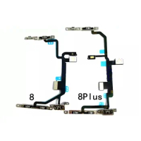 For Apple iPhone 8 / 8 Plus Power ON OFF Switch Key Volume Audio Mute Button Flex Cable Ribbon Replacement Part