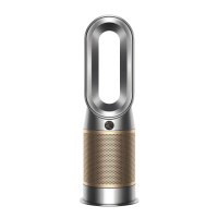 【dyson 戴森 限量福利品】HP09 Purifier Hot+Cool Formaldehyde 三一甲合醛偵測涼暖空氣清淨機(鎳金色)