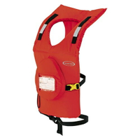 ├登山樂┤日本 mont-bell U Cushion Ks 125-155 兒童救生衣 橙橘 # 1127584SSOG