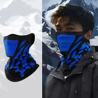 Winter Neck Warmer Gaiter/Balaclava, masker wajah Windproof untuk Ski, Snowboard, berbasikal motosik