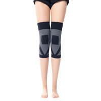 【免運】可開發票 日本針織石墨烯護膝保暖騎行護膝蓋關節護腿防滑運動護膝保暖防寒