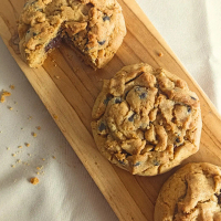 Cookies Coklat - SOFT COOKIES COKLAT ISIAN COKLAT LUMER OMA COOKIES Organik
