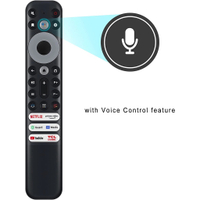 Voice Remote control rc902v fmr1tcl for TCL 8K QLED smart TV 50p725g 5572.28 75i7 28 xduct pro 65x925 ifalcon h720