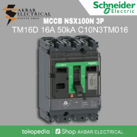 MCCB NSX100N 3P TM16D 16A 50kA Schneider ORIGINAL