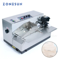 ZONESUN ZS-MY380F coding machine Semi Automatic Solid Ink Date Coding Machine, automatically continuous date coding machine