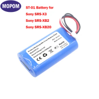 New 2600mAh Speaker Battery ST-01 for Sony SRS-X3,SRS-XB2, SRS-XB20