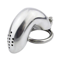 Stainless Steel Male Chastity Device,Cock Cage,Chastity Belt,Penis Rings Sleeve,Chastity Lock,Adult Game BDSM Sex Toys For Man