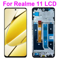 6.72'' For Realme 11 LCD Display Touch Screen Digitizer Assembly Screen Replacement For Realme 11 LCD With Frame RMX3780