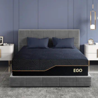 EGOHOME 14 Inch King Size Memory Foam Mattress for Back Pain, Cooling Gel Mattress Bed in a Box, Made in USA