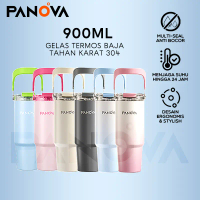 【EXCLUSIVE CELYHOME】BONBOX x PANOVA Tumbler Botol Minum 3 IN 1 Tahan 12 Jam 316 Stainless Steel Phon