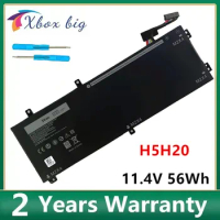 11.4V 56Wh H5H20 Laptop Battery For DELL XPS 15 9560 9570 159560D1845 Precision M5520 5530 62MJV M7R96