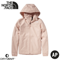 【The North Face 女 DV 防水外套《夜砂粉》】4N9V/防水透氣衝鋒衣/風雨衣