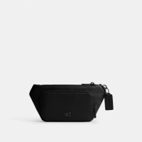 【COACH】蔻馳官方直營 經典Logo腰包-黑色(CM334)